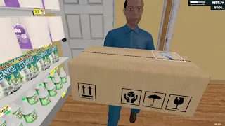 Supermarket Simulator. У нас второй грузчик. Часть 16