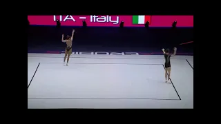 Italy MP 1 final Aerobic World Championships 2021 Baku