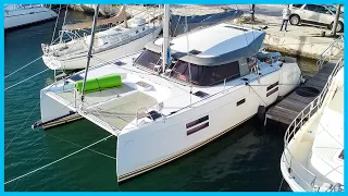 $450,000 Yacht Tour [Nautitech 40 Open] Learning the Lines