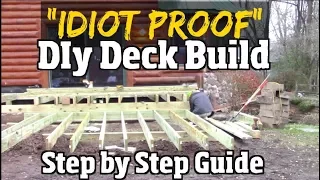 "Idiot Proof" Do it Yourself Deck Build -  Step by Step Guide to Composite decks pt1