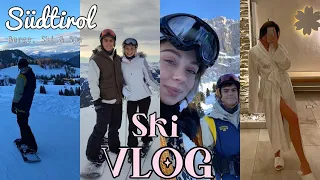 Ski Vlog in Südtirol(TEIL1) | Verkatert im Auto mit seinen Eltern HAHA | Spa