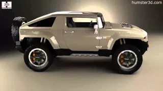 Hummer HX 2008 by 3D model store Humster3D.com