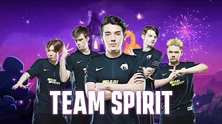 Team Spirit ANIME Introduction with Naruto Run - WePlay AniMajor | Playoffs | Dota2 TI10