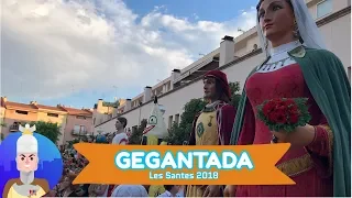 Les Santes 2018 - Gegantada