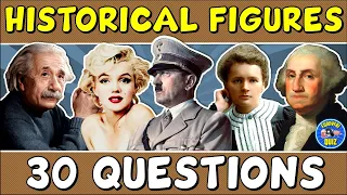 "HISTORICAL FIGURES" QUIZ! | How Much Do You Know About "HISTORICAL FIGURES"?| TRIVIA/QUESTIONS