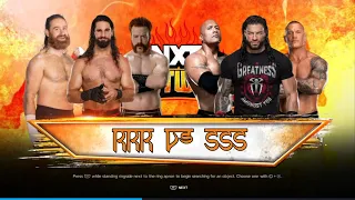 RRR Vs SSS | Finishers Only 🔥🔥 | WWE 2K24