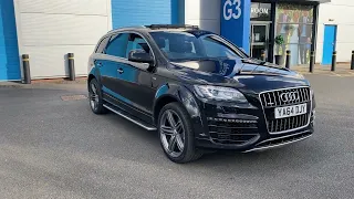 Audi Q7 3.0 TDI V6 S line Sport Edition Tiptronic quattro 2015 (64) 93,270 miles DieselAutomatic