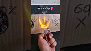 Cardboard vs Lighter 🔥