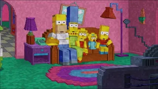 The Simpsons: Minecraft Couch Gag