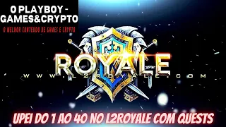 Lineage 2 - L2 ROYALE UM NOVO INTERLUDE UPANDO LEVEL 1 AO 40 MUITA NOVIDADES