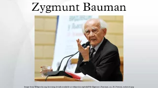 Zygmunt Bauman