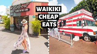 EATING CHEAP IN WAIKIKI // 6 Places to Eat ON A BUDGET