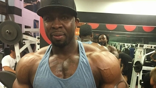 INTENSE HIGH VOLUME HEAVYWEIGHT SHOULDER  WORKOUT | BIG ROB