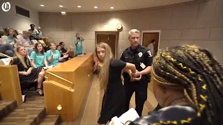 Protesters arrested for disrupting Charlotte city council meeting