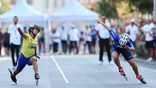 100 Mts Sprint Road Junior Ladies  Final B  & A | WSC2023 - Italy