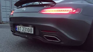 AMG GTS Startup, Rev and Acceleration!!