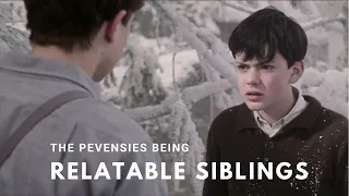 the pevensies being relatable siblings