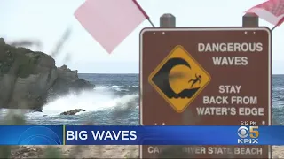 High Surf Advisory Issued For New Years Day