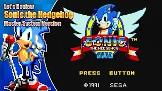 Let's Review Sonic 1 (Master System Version)