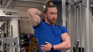 Cable Unilateral Tricep Overhead Extension (Technique)