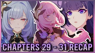 What happened in Elysium Everlasting!? Chapters 29 - 31 Story Recap | Honkai Impact 3rd