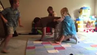 Wrestling with Daddy