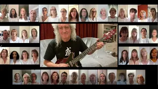 Love Of My Life WOAPA Virtual Choir with Brian May from Queen #JamWithBri | Witney Choir