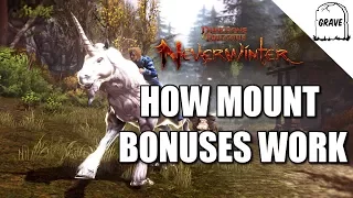 (PS4) Neverwinter How Mount Bonuses Work. How To Raise Your Item Level