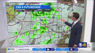 Rain chances ahead this weekend