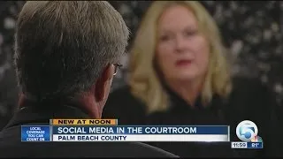 What should happen if jurors use social media?