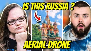 IS THIS RUSSIA? Moscow Russia Aerial Drone 5K Timelab. pro | Москва Россия Реакция Воздушных Дронов