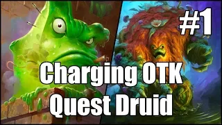 [Hearthstone] Charging OTK Quest Druid (Part 1)