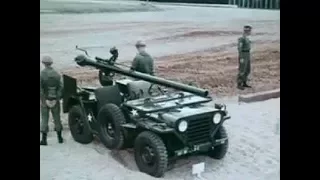 Army Jeep with Recoilless Rifle