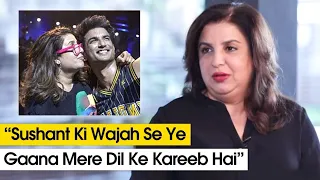 Farah Khan Shares Her Experience On Working With Sushant Singh Rajput, Gets EMOTIONAL