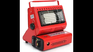 Portable  Gas heater dual works with LPG and Butane can Both .