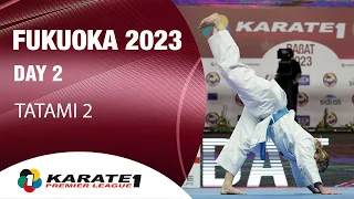 Karate1 FUKUOKA | Day 2 – Tatami 2 | WORLD KARATE FEDERATION