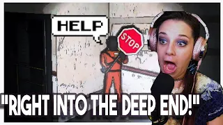 Lauren Reacts! He's Never Played Lethal Company Before by SMii7Y "Right into the deep end!"