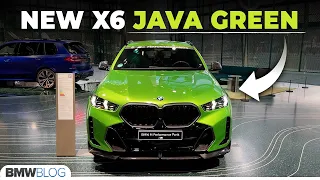 BMW X6 2023 in Java Green - M Performance Parts