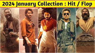 2024 January Movies Final Box Office Collection | Hit or Flop, Fighter, Guntur Kaaram, Hanu Man