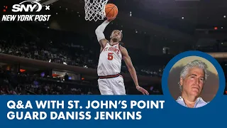 St. John’s Daniss Jenkins talks coach Rick Pitino and the Red Storm turning around their season