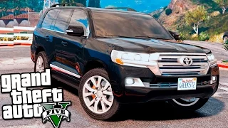 GTA 5 Моды:  land cruiser 200 - Новый Крузак!