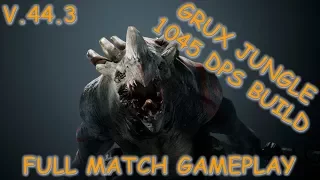 Paragon: Grux Jungle DPS Build| Full Match Gameplay