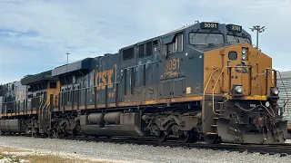 Catching trains at Baldwin Yard in Jacksonville Florida