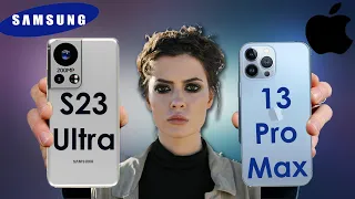 Samsung Galaxy S23 Ultra vs iPhone 13 Pro Max |First Look |