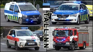 🚨 [Estonia] Police, Ambulance and Fire Department responding in Tallinn