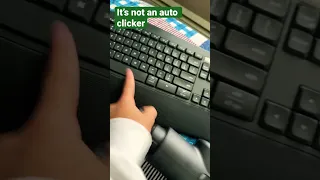 It’s not an auto clicker, trust