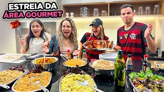 INAUGURAÇÃO DA AREA GOURMET - RAFAELLA BALTAR