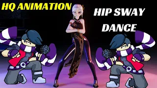 COLETTE X EDGAR Ankha Hip Sway Dance - Dancing Cat Meme in 3D (MikuMikuDance)