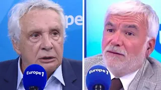 Pascal Praud reçoit Michel Sardou, parrain de l'émission "Pascal Praud et vous" sur Europe 1