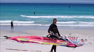 Windsurf: Witsand, Cape Town, South Africa - 21 january 2020